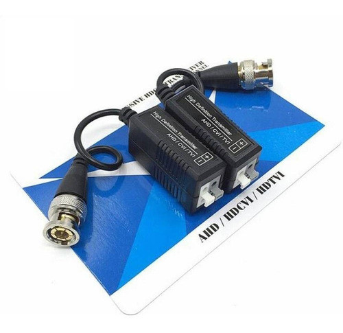 Par Balun Camara Seguridad Cctv Utp Hd Pasivo Bnc Video 1