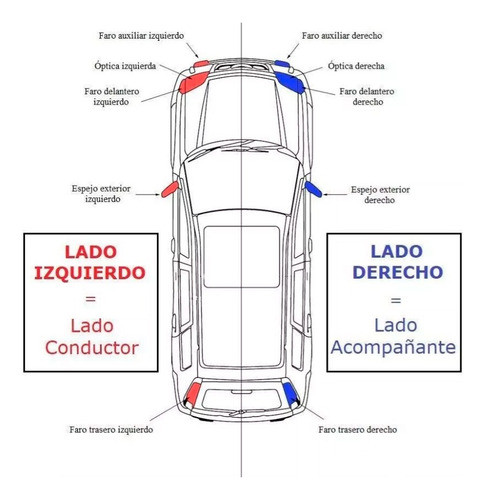 Faro Trasero Izq Kangoo 08/2017 C/m.atras 2 Puertas Fitam 1