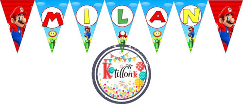 10 Bolsas Golosineras/sorpresitas Personalizadas Mario Bros. 1