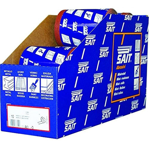 Abrasivossait Unida 81102 Awd  Rollo De Papel 4  12 X 5 Yd 6 0