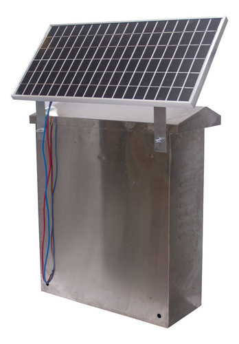 Electrificador Solar -4.8 J.-incluye Panel/bateria 0