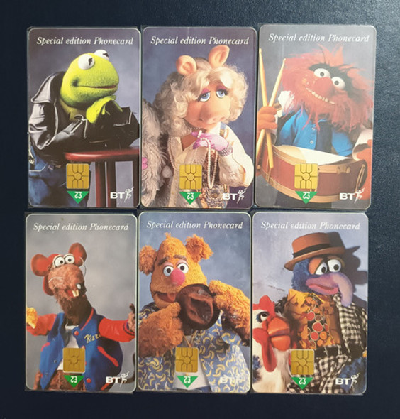 Cartões Telefônicos Dos Muppets 0 Cartões Telefônicos Dos Muppets 0