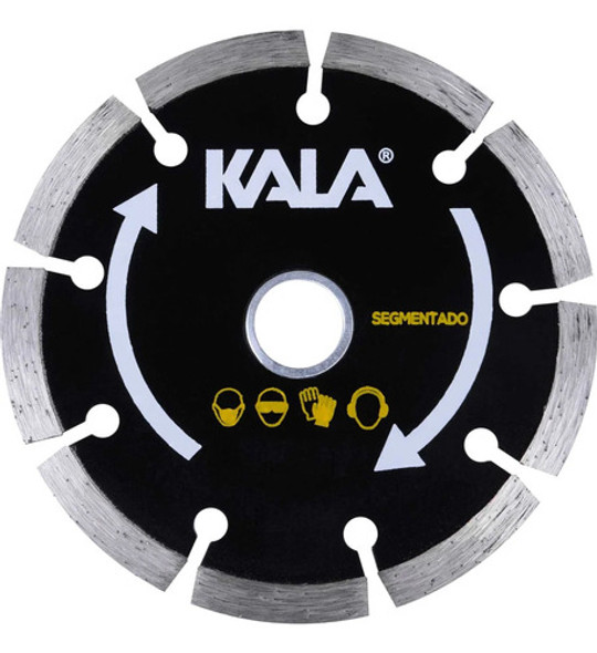 10 Disco Diamantado Segmentado Corte Seco 110mm X 20mm Kala 1