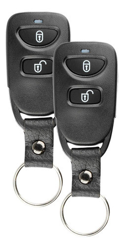 2 Llaveros Remotos De Entrada Sin Llave De 2btn Para Hyundai 0