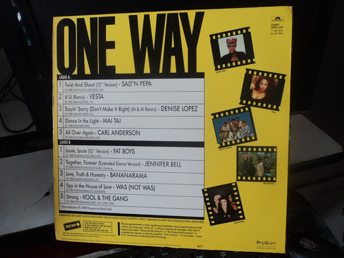 Lp One Way-salt N Pepa/fat Boys/bananarama/mai Tai-seminovo 1