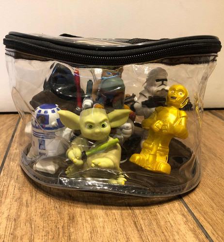 Star Wars Set 7 Juguetes Para Baño/agua 1