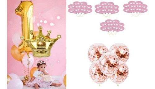 1 Combo 48 Globos Metalizados 1 Añito (ver Descripcion) 1