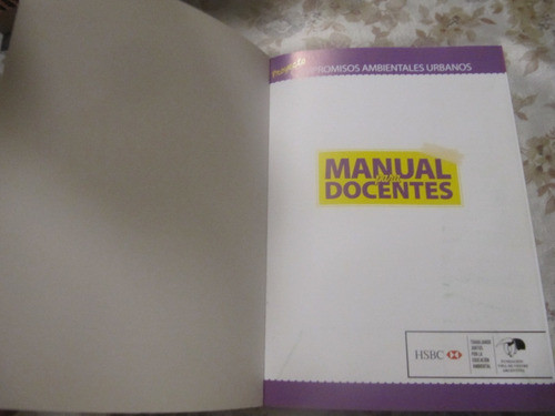 Manual Para Docentes - Compromisos Ambientales Urbanos 1