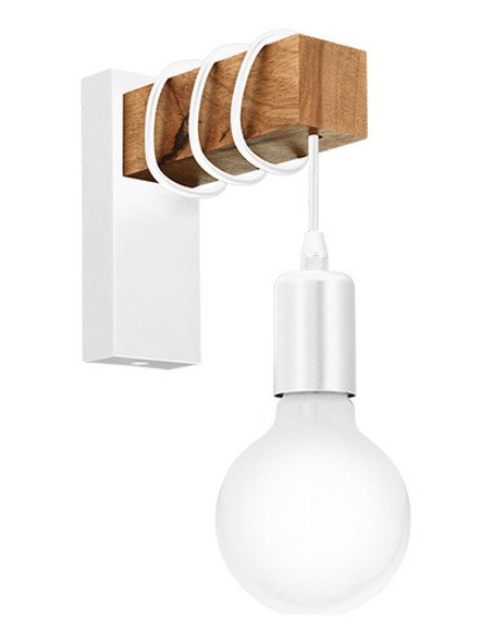 Aplique De Madera Con Port. Blanco/townshend-eg3219 0