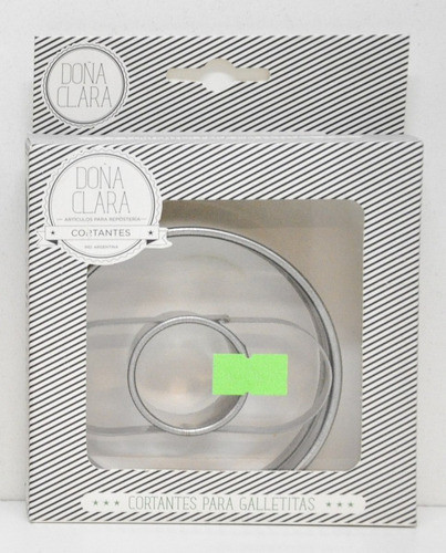 Molde Cortante De Rosquita Nro 8 Doña Clara 0