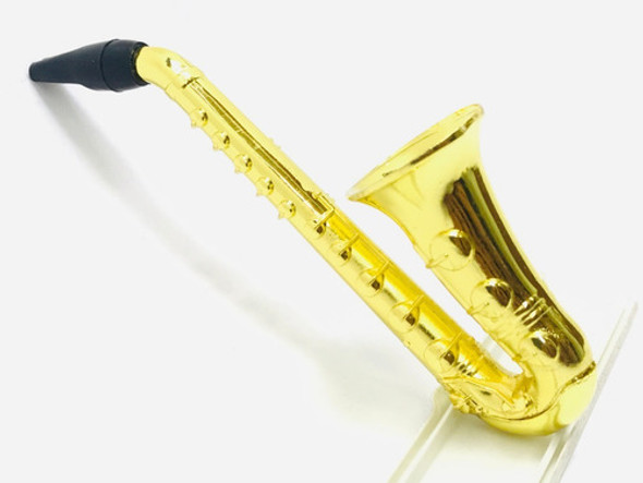 Pipe De Metal Saxofone Super Disfarçado + 5 Telinhas 1