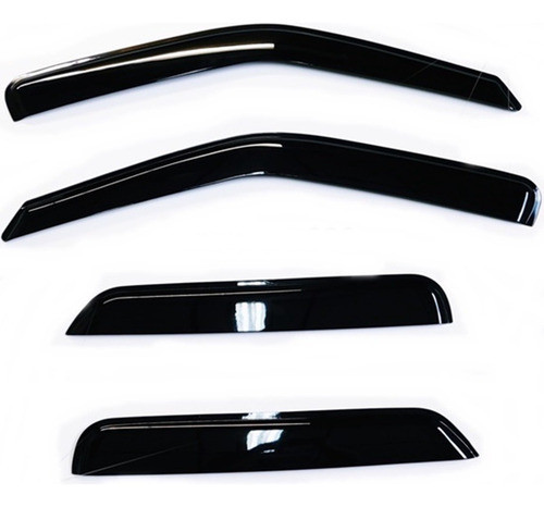 Calha Chuva Fiesta Amazon/ Rocam 02/14 4 Portas Autocolate 0