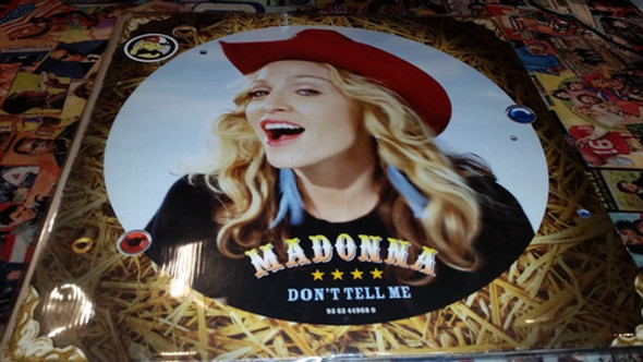 Madonna Don't Tell Me Vinilo Maxi Azul Europe 2000 0