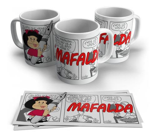 Taza De Plastico Mafalda Frases #02 1