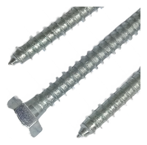 Caja X 100 Tirafondo Cabeza Hexagonal 5/16*75 Mm 1