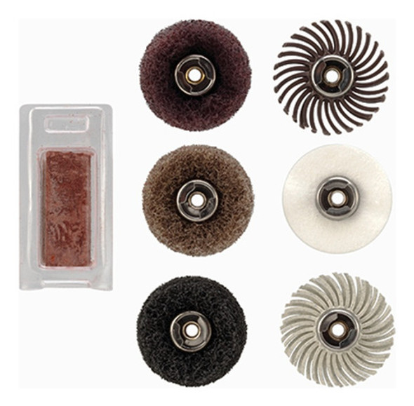 Kit De Lijado Y Pulido 7 Piezas - Dremel Ez 684-01 - Fdn Pp 1