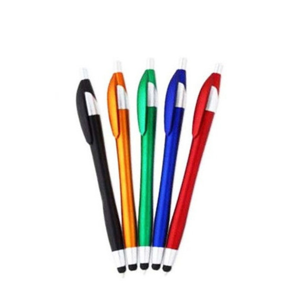 5 X iPad Stylus Skoloo 2 En 1 Slim Largo Click Tinta Samsung 0