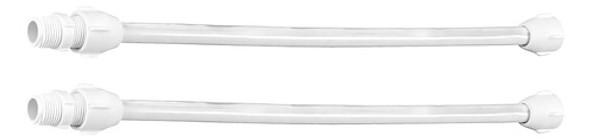 Kit 2 Mangueira Engate Flexível 50cm 1/2 Pia Privada C Niple 0 Kit 2 Mangueira Engate Flexível 50cm 1/2 Pia Privada C Niple 0