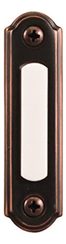 Pulsador De Timbre Con Cable, Luz Led, Bronce 0