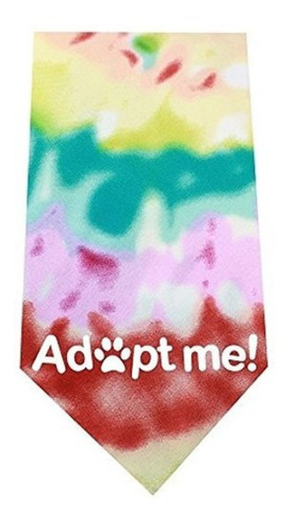 Mirage Pet Products Adopt Me Screen Print Bandana Tie Dye On 0