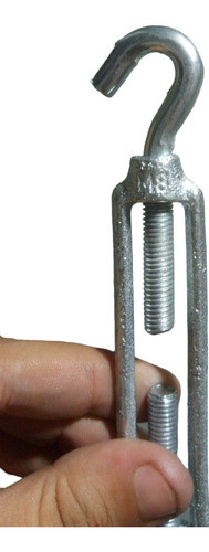 Tensor Ojo Gancho Cable Acero Galvanizado 8mm 5/16 Bremen 0