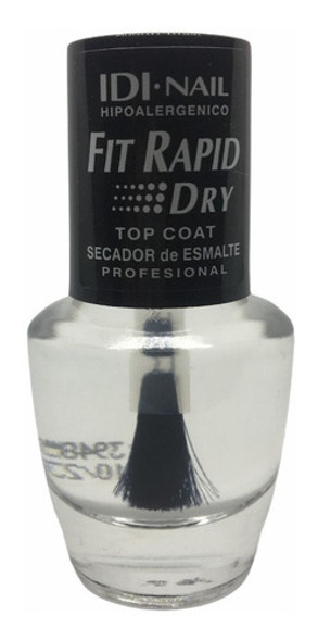 Idi Profesional Esmalte Top Coat Hipoalergénico Secado Rap. 0