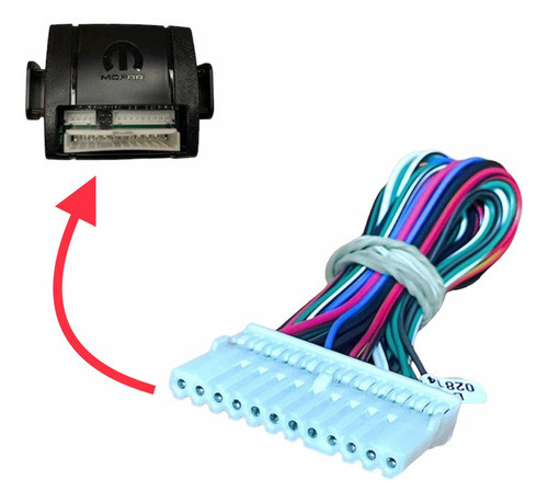 Ficha Original Módulo Alarma Fiat (12 Vías) 1