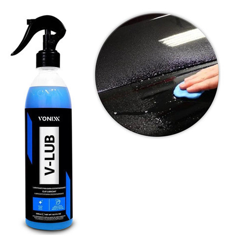 Lubrificante V-lub Vonixx Para Clay Bar 500ml C/ Borrifador 0