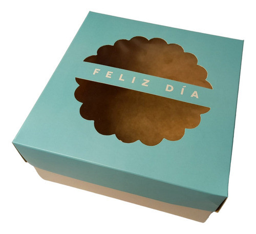Caja Feliz Dia 20x20x10 Con Visor X10 Unidades 1