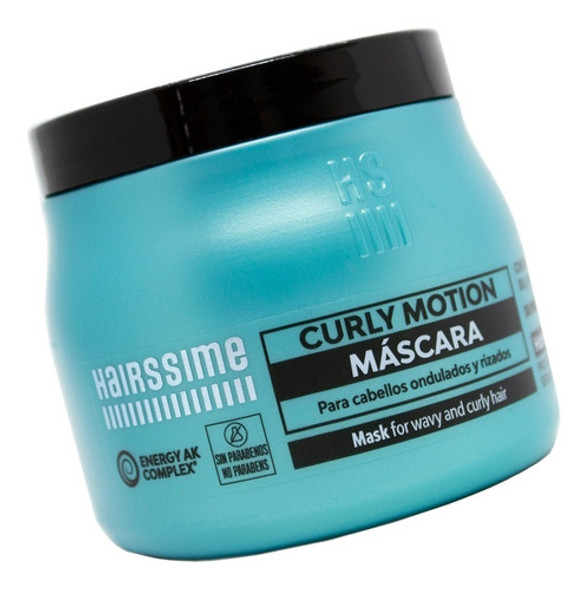 Hairssime Curly Motion Máscara Cabello Rulos Ondas Chica 6c 1