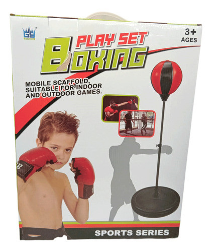 Set De Boxeo Con Guantes 0