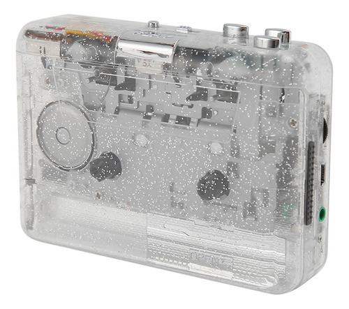 Conversor De Cassete Para Mp3 Interface Hifi Usb 2.0 Transpa 0