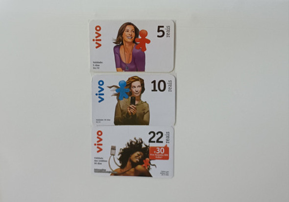 Cartão Telefônico Pré-pago. Lote 184. Pasta 36. 0