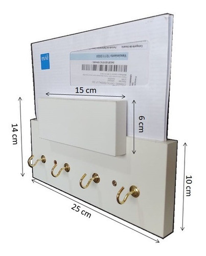 Porta Llaves Barbijo Sobre De Pared 1