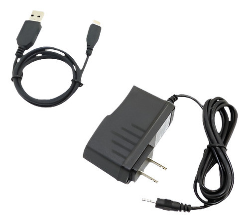 Adaptador De Corriente Ac/dc Cargador + Cable Usb Para Trío 0