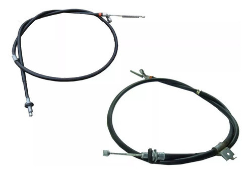 Juego 2 Cables Freno Toyota Hilux 80 En Adelante 0