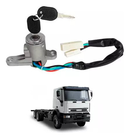 Miolo Ignicao Com Chave Iveco Eurocargo Eurotech Eurotrakker 0