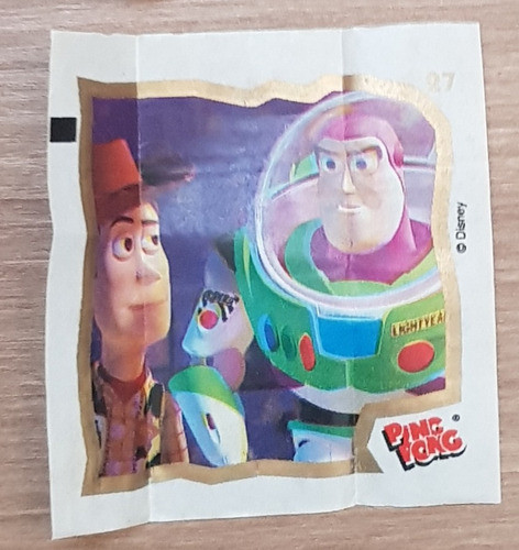 Figurinha -toy Story - Ping Pong 0