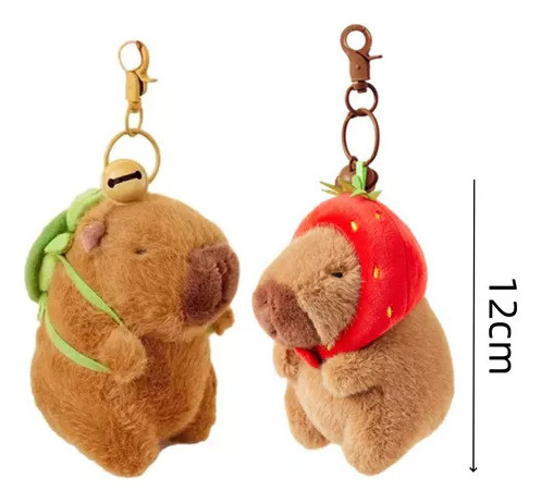 Chaveiro De Capivara, Brinquedo Infantil, Presente, 2 1