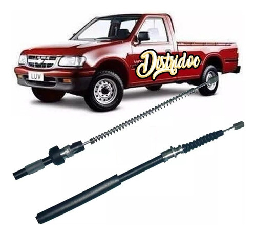Conjunto Cable Freno Chevrolet Luv X 2 0
