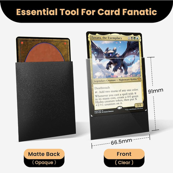 150pack Fundas Para Tarjetas Mtg, Fundas Protectoras Para Ta 1