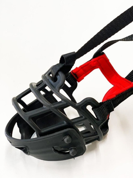 Bozal Plástico Rígido Perros No Toxico Protección Nunbell M 0