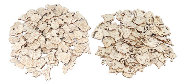 Lascas De Animais De Madeira Inacabadas 200 Unidades Diy Inn 0 Lascas De Animais De Madeira Inacabadas 200 Unidades Diy Inn 0