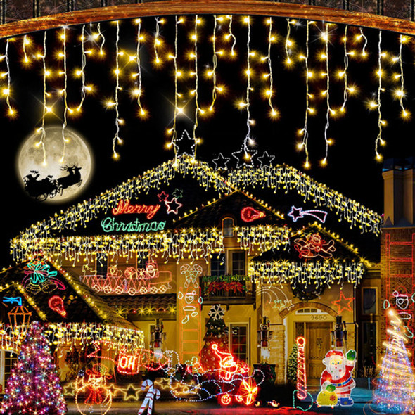 Luces De Navidad Para Decoracin Al Aire Libre, 600 Luces Led 0