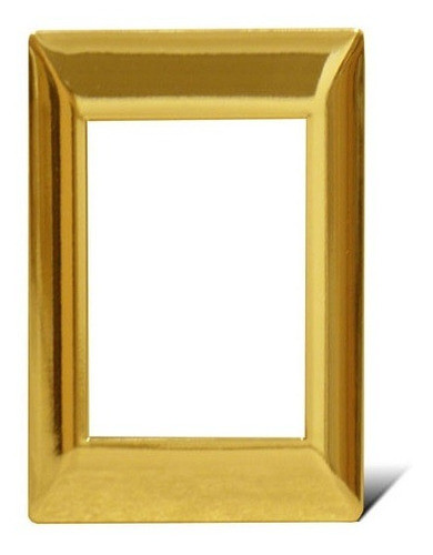 Plaqueta De Luz 4mod.siglo Xxii Oro 0