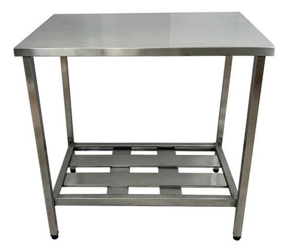 Mesa Aço Inox Cozinha Industrial Nortinox 90cm X 60cm X 90cm 1