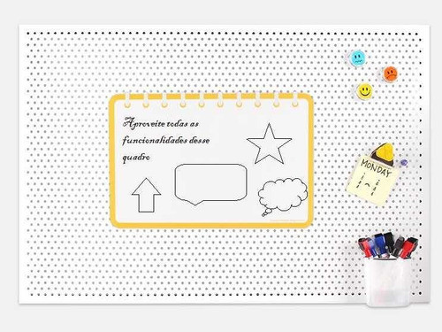 Kit Quadro Magnético + Caneta Magnética 1