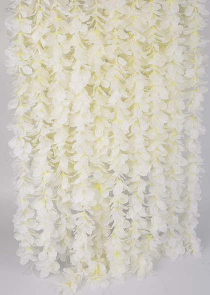 Lushidi Guirnalda Flores Colgantes Glicina Seda Artificial 0