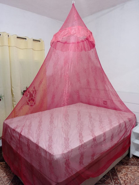Mosquiteiro De Renda Casal Para Proteger De Mosquitos Moscas 0