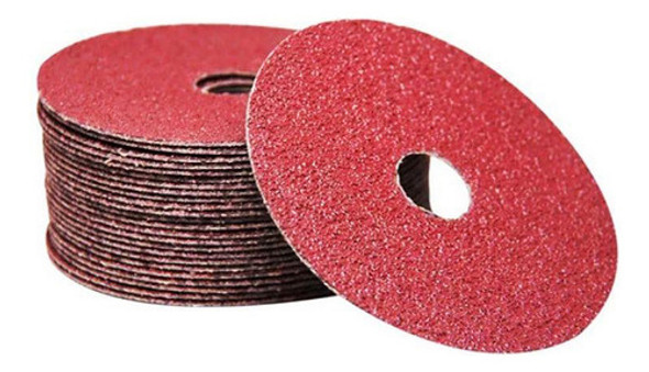 Disco De Lixa 4.1/2 Grão 80 Starfer Embalagem Com 10 0